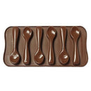 Segurador de Porta Silicone Formato Folha 14 cm
