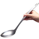 Concha de Sopa Feijão Aço Inoxidável Maciço Grande Profissional 30 cm