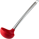 Concha de Sopa Feijão Aço Inoxidável Maciço Grande Profissional 30 cm
