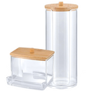 Kit Organizador Higiênico com Porta Algodão e Porta Cotonete